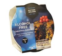 Matthew Walker Christmas Pudding 100 g (Pack of 1) - Vegan Friendly And Alcohol Free - A Single Serve Festive Dessert With Rich Flavour - Perfect For Gifting Or Seasonal Indulgence