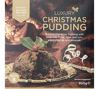 Matthew Walker Festive, Luxury Christmas Pudding, 800 g, (Pack of 1)