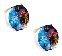 Matthew Walker Vegan Alcohol Free Christmas Pudding made with Sultanas, Spices and Candied Mixed Peel - 2 x 100g