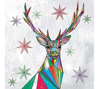 Matthew Williamson Christmas Cards, Pack of 5 - Stag