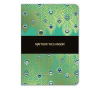 Matthew Williamson Jade Peacock Heart A5 Notebook