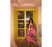 Matthew Williamson x Free People Paradiso Printed Mini Dress at Free People in Pink Combo, Size: Medium - female