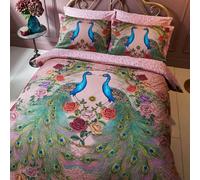 Matthew Williamson Xanadu Peacock 200 Thread Count Cotton Sateen Duvet Cover Set - Double