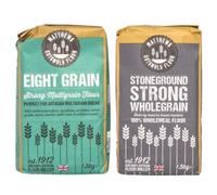 Matthews Cotswold Eight Grain & Stoneground Strong Wholegrain Flour 1.5Kg Combined Pack | High Protein, High Fibre Artisan Bread (NP)