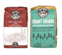 Matthews Cotswold Moulin Saint Martin French T55 Belle Blanc & Matthews Cotswold Eight Grain Flour 1.5kg Each Pack