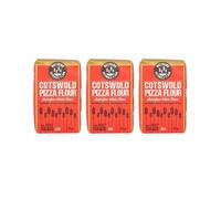 Matthews Cotswold Pizza Flour 3X1.5Kg- Strong White Flour for Authentic Italian Pizza Dough