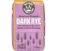Matthews Cotswold Stoneground Wholegrain Dark Rye Flour - 1.5kg Bag (Single Bag)