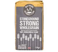Matthews Cotswold Traditional Stoneground Strong Wholegrain Flour | 14.5% Protein | Specialty | Artisanal | Milled in Britain (1.5kg Bag (Pack of 5))