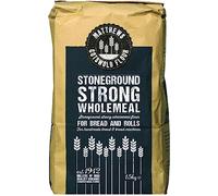 Matthews Cotswold Traditional Stoneground Strong Wholegrain Flour - 1.5kg Bag (Single Bag)