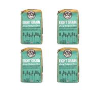 Matthews Eight Grain Flour 4X1.5Kg Strong Multigrain Bread Flour with Wheat, Rye, Oats, Malted Wheat, Maize, Linseed, Sunflower & Millet For Baking Multigrain Bread, Rolls