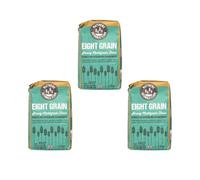 Matthews Eight Grain Strong Multigrain Flour 3X1.5Kg for baking delicious, high fibre multigrain artisan breads and rolls by hand or bread machine