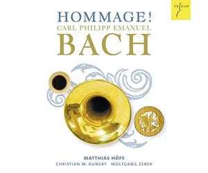 Matthias Hofs, Christian M. Kunert & Wolfgang Zerer - Hommage! - C.P.E. Bach: Sonatas arr. for trumpet & basso continuo