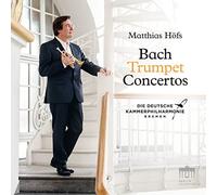 MATTHIAS HOFS DEUTS - JS BACH TRUMPET CONCERTOS - CD - K4z