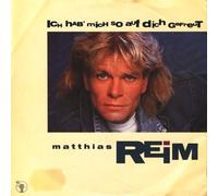 Matthias Reim - Ich hab' mich so auf dich gefreut (1991) / Vinyl single [Vinyl-Single 7'']
