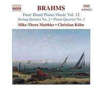 Matthies:Kohn - BRAHMS: Four-Hand Piano Music, Vol. 12