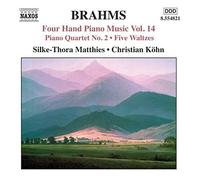 Matthies:Kohn - BRAHMS: Four-Hand Piano Music, Vol. 14