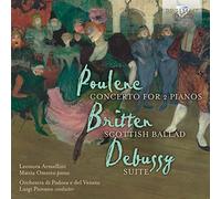 MATTIA OMETTO LEONO - POULENC BRITTEN DEBUSSY CON - CD - P3z