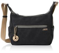 MATTIES Women's Strive Bags, Black/White, 9cm x 26cm x 20cm