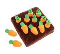 MATTO CARROT INVIAMENTO, Interactive Dog Toy | Interactive Dog Toys, Puzzle Toys, 12 Track Mat, Vegetable Frost for Carrot Farm, Animal Needs