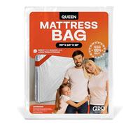 Mattress Bag, Queen Size, 3-Pack - Heavy-Duty Mattress Bags Covering for Moving & Storage - Waterproof, Durable and Spacious Plastic Mattress Protector - Queen Size Mattress Storage by IDL Packaging