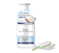 Mattress Cleaner and Stain Remover Spray,Fast Acting Foam Cleaner Spray for mattresses and various fabrics,gentle formula,Protect fabrics & hands. (1Piece)