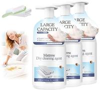 Mattress Cleaner Stain Remover 300ml, 2025 New Powerful Mattress Yellow Stain cleaner, Urine Sweat Blood Fast Acting Cleaner, Stain Remover Extra Strong, Remove Even Old Stains Effortlessly (1, 3PCS)