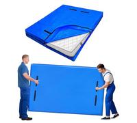 Mattress Cover for Moving & Storage, 208x160x38cm Waterproof Durable Mattress Bag with 8 Sturdy Handles, Heavy-Duty Zipper, Reusable Mattress Protector, King Size