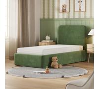 Mattress Guru 3 Zone Mattress, 15 Cm, High-Memory Foam Mattresses With Cleanable Cover, Regular, 3Ft Single 90 X 190 Cm