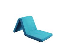 Mattress Guru Badenia 3pcs Day Bed Futon Z Bed Folding Mattress in Turquoise | Size: Small Single Mattress Guru Turquoise Small Single