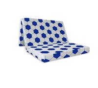 Mattress Guru Badenia Double Folding Z Bed Futon Mattress with Protective Travel Cover | Size: Small Double Mattress Guru Multicolor Small Double