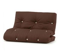 Mattress Guru Fibre Foam Filled, Futon Replacement Mattress, Brown | Size: Single Mattress Guru Brown Single