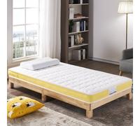 Mattress Guru Happy Kids Pocket Spring Mattress - Bunk Beds, Cabin Beds And Mid Sleepers - Low Profile Mattress, 2Ft6 Small Single, 75 X 190 Cm