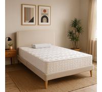 Mattress Guru Pocket Flexi 1000 Mattress With Pocket Spring & Reflex Foam 18 Cm Deep - Ideal For All Bed Types, 4Ft Small Double, 120 X 190 Cm
