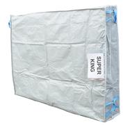 Mattress Moving Bag - HEAVY DUTY - Choose your SIZE - Thick Industrial Grade Mattress Bag with Handles - Mattress Storage & Moving Bag (Super King)