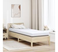 Mattress Pads White 80 x 200 cm 100% polyester jacquard fabric Berkfield Home White One Size