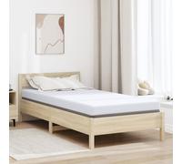 Mattress Pads White 90 x 200 cm 100% polyester jacquard fabric Berkfield Home White One Size