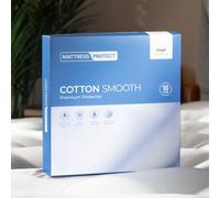 Mattress Protect Cotton Smooth or in White | Size: King Mattress Protect White King