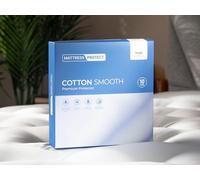 Mattress Protect Cotton Smooth Premium Mattress Protector - Waterproof - Fitted - Washable - Anti Dust Mite - 10 Year Guarantee (Super King)