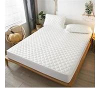 Mattress Protector 12cm Extra 10% Thick Deep Quilted Breathable Soft Microfiber | Diamond Stitched Pattern 100% Waterproof White 360° Encasement | Non-Slip Hotel Quality (Super-King 75 x 71 x 12 CM)