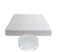 Mattress Protector, Breathable Bedding Pad 60x80 Inches Protector with TPU, Soft Terry Cloth Shield, Deep Pocket Design with Fitted Style, Sleeping Gear for Apartment and Hotel