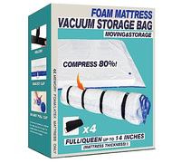 Mattress Protector Waterproof Soft Breathable Mattress Protector for Queen Size Mattress 6-18 Inch