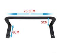 Mattress Retainer Bar Bracket, L-Shaped Metal Bed Frame Slide Stopper for Preventing Mattress Movement, Electrophoretic Black Finish, Rust-Resistant, Easy(B 5CM)