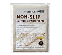 Mattress Slide Stopper - Extra Strong Slip Mattress Grip Pads - Non Slip Rug Pads - Keep Bed and Topper Pad from Sliding for Sofa, Couch, Chair Cushion, Mattresses, Easy Trim, Slip Resistant - Twin