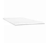 Mattress Topper 100 x 220 x 5 cm, Breathable and Washable with Foam Filling, Mattress Protector for Bed, Guest Bed, Sofa, Children's Bed, Improves Lying Comfort and Pressure Relief