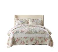 Mattress Topper Breathable 3pcs Cotton Bedspread On The Bed Patchwork Bed Cover Couple Quilt Set 3D Decal Double Bedspreads And Coverlets