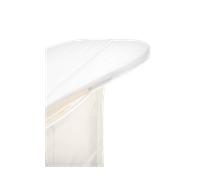 Mattress Topper for Baby Crib - White / Polyester