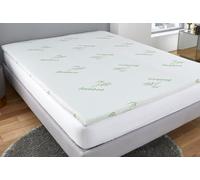 Mattress Topper Luxury Hotel Quality Bamboo Memory Foam 4cm Ultra Soft Protective Cover, Orthopaedic, Anti Allergy Thick, Hypoallergenic (King)