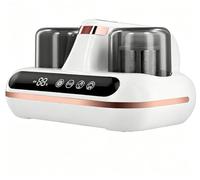 Mattress Vacuum Cleaner, Cordless 16,000 Pa with UV-C for Beds and Sofas | Bed Vacuum Cleaner with 80,000 Beats per Minute, 30-Minute Runtime, RH Display, Ultrasound and 3-Level HEPA Filtration