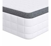 Mattress White and Grey Bonell Spring Bonnell Innerspring Bedroom vidaXL
