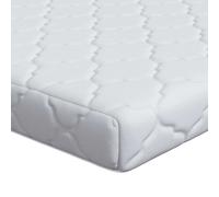 Mattress White PU Foam Memory Sleep Comfort Indoor Modern Bedroom Home vidaXL